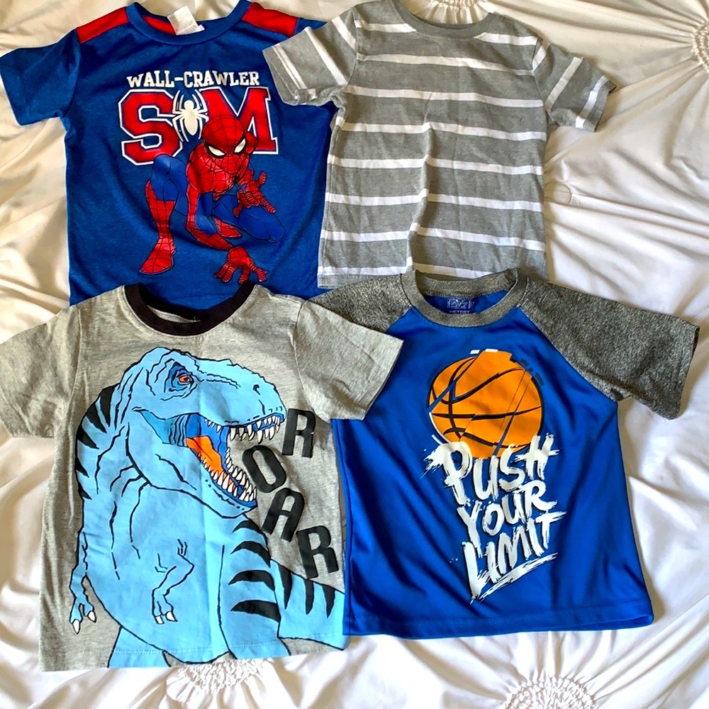 Toddler Boys Size 4T Shirt Bundle